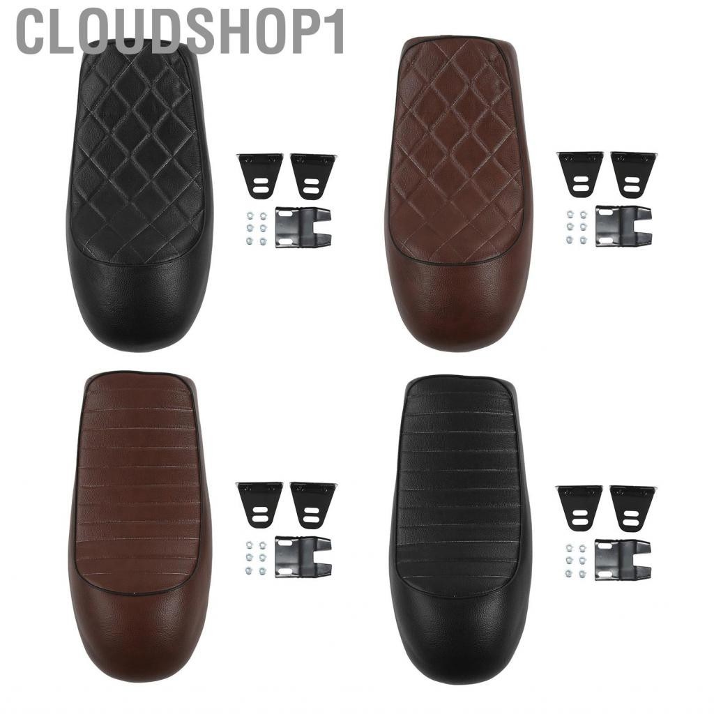Cloudshop1 เบาะรถจักรยานยนต์ Hump Shape Vintage สำหรับ CB125 CB175 CB200 CB350 CB360 CB400