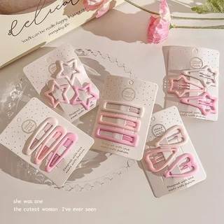 กิ๊บติดผมหน้าม้า ขนาดเล็ก น่ารัก เนื้อแมตต์ 1/3 ชิ้น สําหรับเด็กผู้หญิง