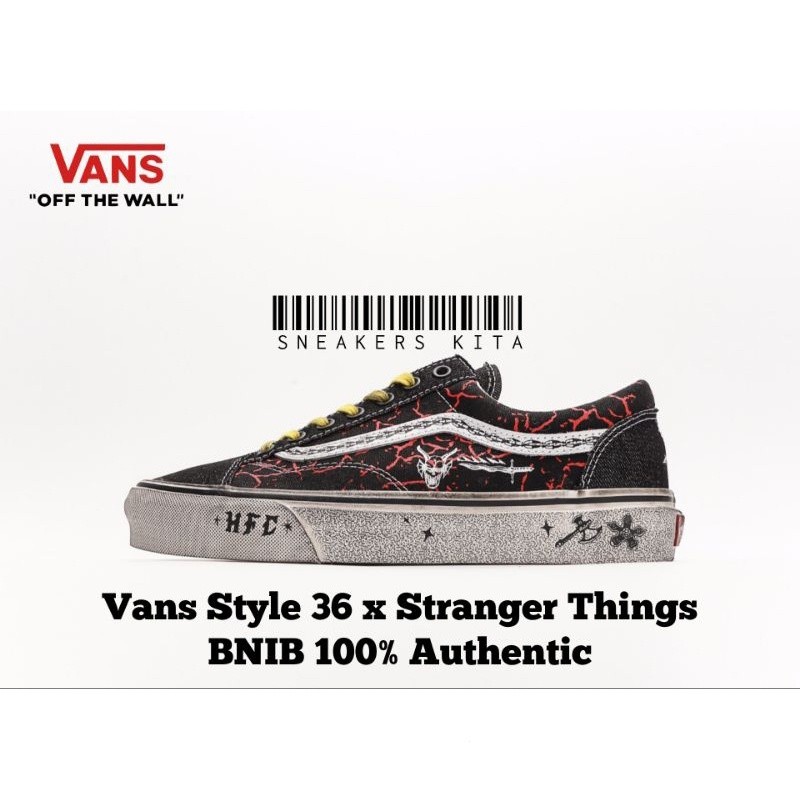 [COLLAB] Sepatu Vans x Stranger Things Style 36 BNIB ของแท้ 100% 721277