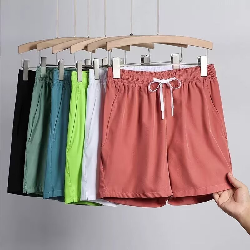 【ไซซ์ S-6xl】สีทึบ กางเกงขาสั้น สามส่วน สําหรับผู้ชาย
