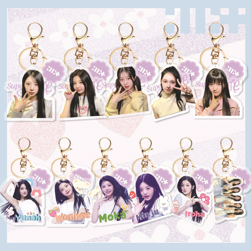 Illit ILL LIKE YOU พวงกุญแจอะคริลิค จี้กุญแจ สินค้าสไตล์เดียวกัน keychain