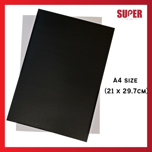 [Super SaverS] EMI A4/ A3 Kad Hitam Papan Pemodelan Black Mounting Board Modeling Board Black Card B