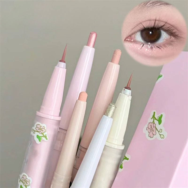 SWEET MINT 2 in 1 อายแชโดว์ ไฮไลท์ อายไลน์เนอร์ แบบสองหัว เนื้อแมตต์ สีสวย ติดทนนาน