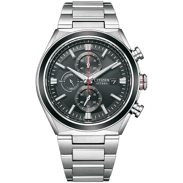 [Authentic★Direct from Japan] CITIZEN CA0836-68E Unused ATTESA Eco Drive Sapphire glass Black Men Wrist watch นาฬิกาข้อมือ