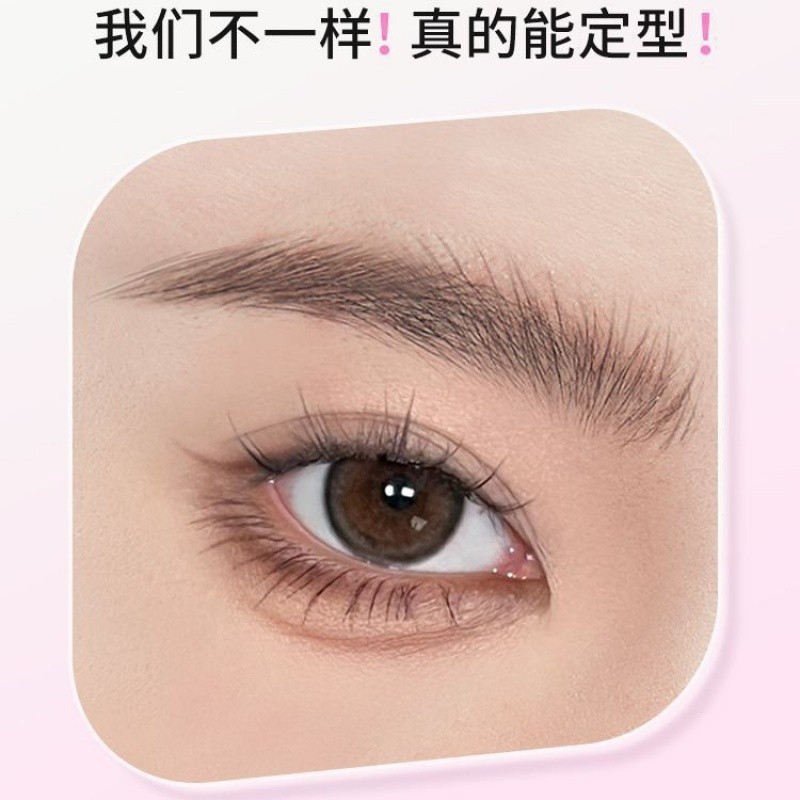 Neiyou คิ้วย้อมสีครีมกันน้ําติดทนนานและไม่ทําให้คิ้วป่าสีน้ําตาลอ่อนจัดแต่งทรงผมเจลครีมย้อมคิ้วไม่รอยเปื้อนและไม่มี Caking - รูปที่ 5