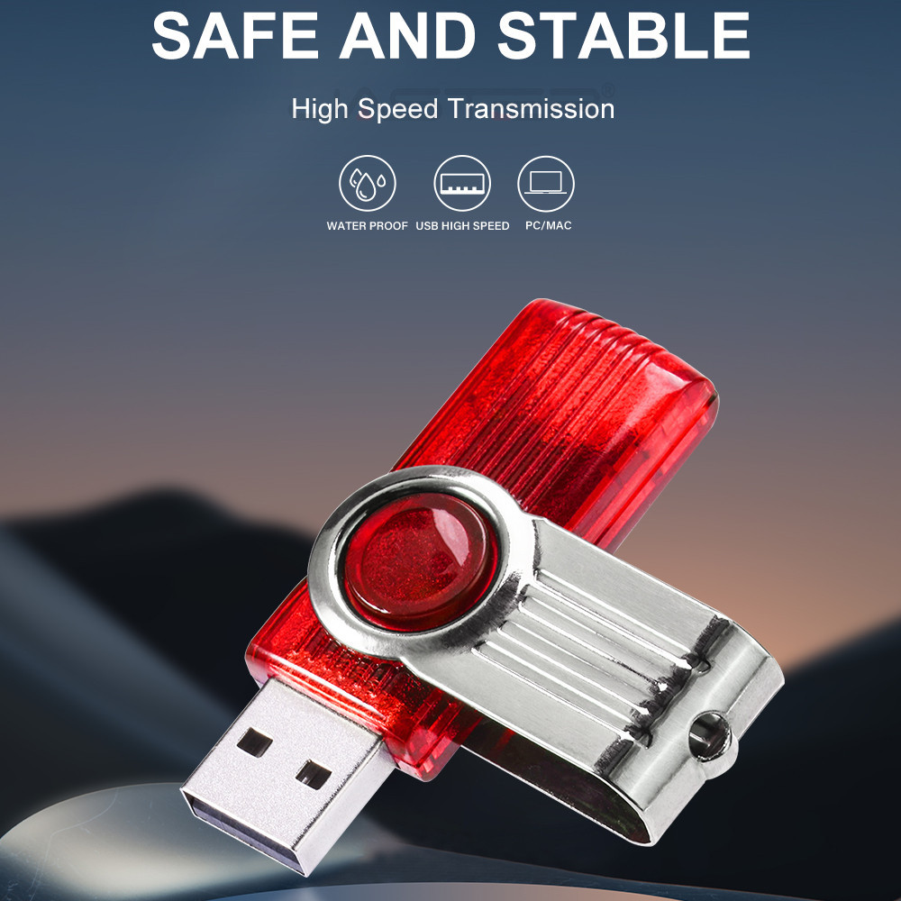 （พร้อมส่ง）แฟลชไดร์ฟ 2GB 4GB 8GB 16GB 32GB 64GB JASTER Portable High speed USB Flash Drive Plastic Pen drive