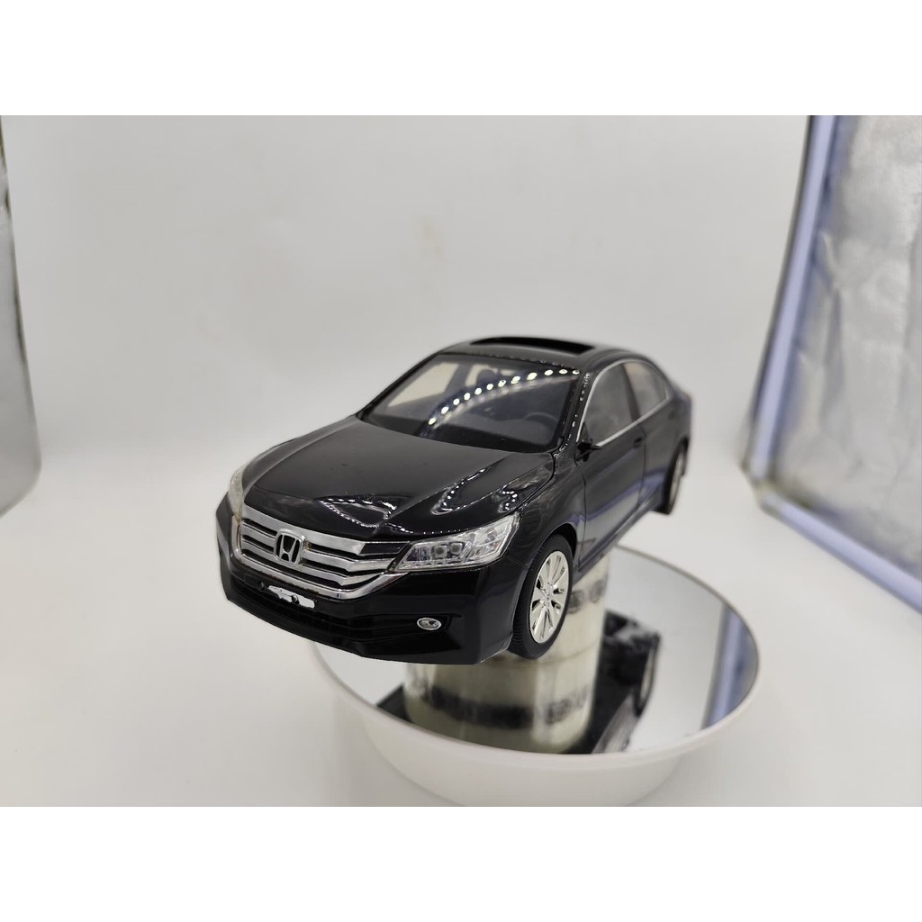 Guangqi Honda Original Factory Accord 9th Generation Car Model สีดํา 1: 18 Alloy Full Open