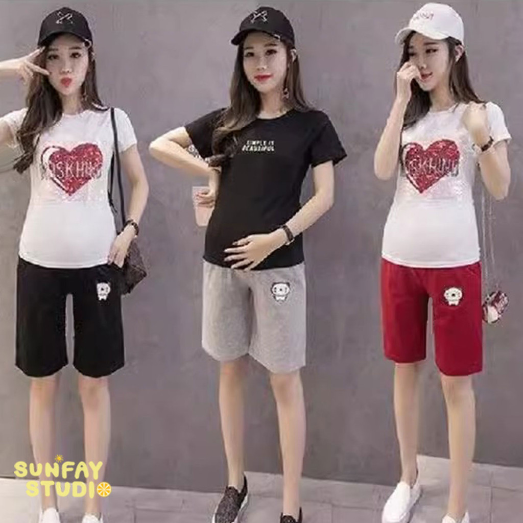 ใหม่ กางเกงคนท้อง เอวสูงทรงหลวมสำหรับคุณแม่ตั้งครรภ์
