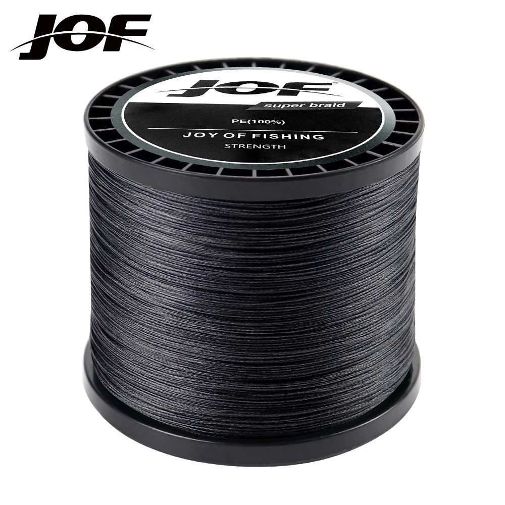 JOF Multicolor PE 4 Strands Multifilament สายตกปลาถัก 300M/500M/1000M
