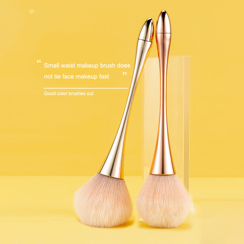 [Windind]เเปรงเเต่งหน้า แปรงปัดแก้มด้ามยาว อุปกรณ์แต่งหน้า คุณภาพสูง Blush Brush-wind