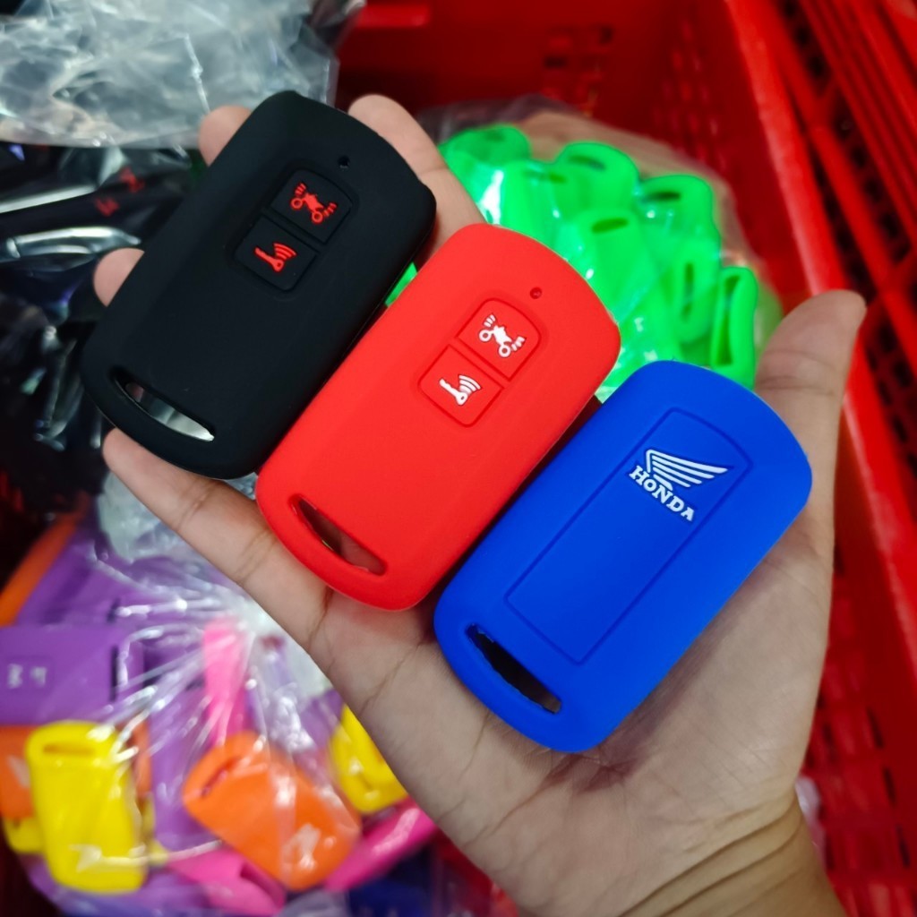 ซิลิโคนกุณแจรถจักยานยนต์ กุญแจรถมอไซร์ รุ่น HONDA CLICK 150i