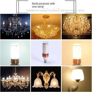 OEING หลอดไฟข้าวโพด LED, E27, E14, ความสว่างสูง, ใช้ในบ้าน, ประหยัดพลังงาน 12W, 16W, 20W, 24W, แสงสีขาว, แสงวอร์ม, แสงเป็นกลาง, ไฟสามสี, 220V