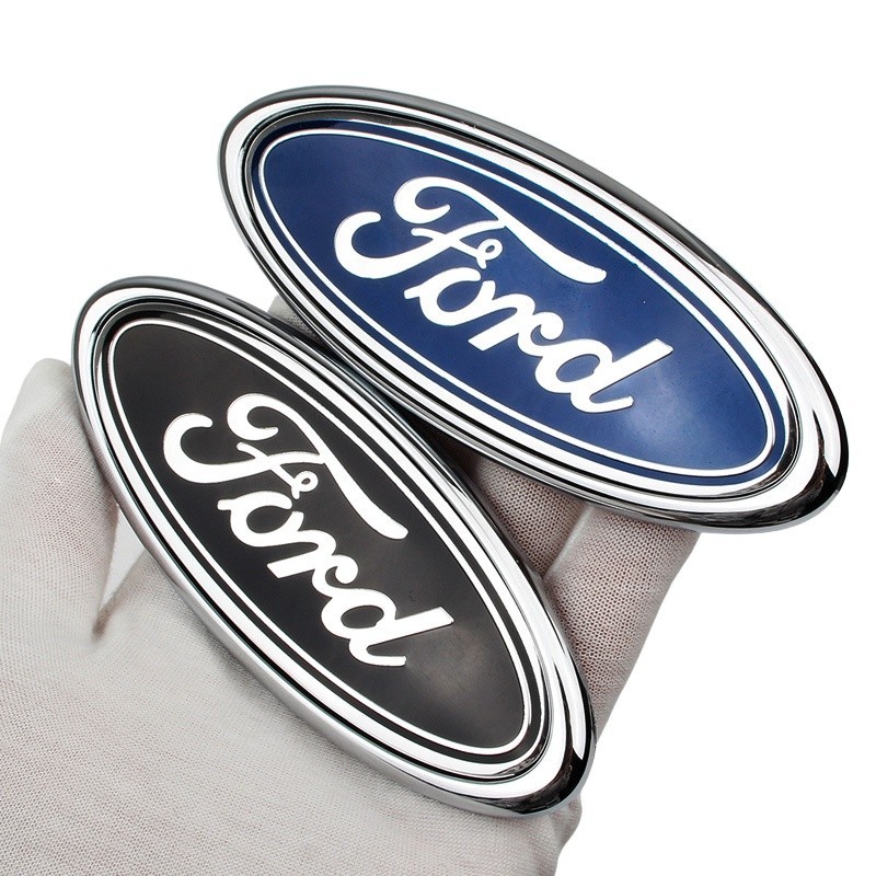 1 ABS 11.5 ซม.* 4.5 Ford โลโก้รถเปลี่ยนสัญลักษณ์ด้านหน้าด้านหลัง Grille สําหรับ