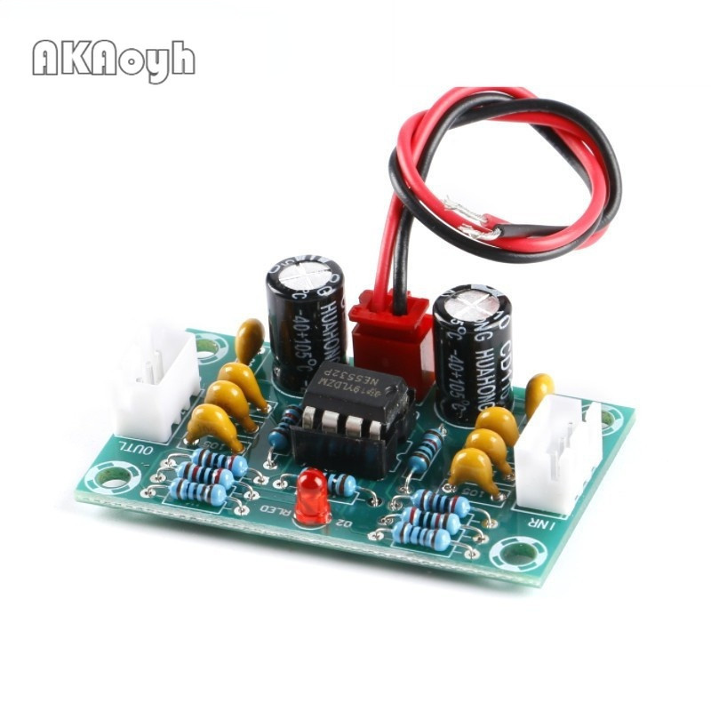 Xh-a902 NE5532 บอร์ดโมดูลขยายเสียงดิจิทัล หน้ากว้าง อัตราการเต้นของ 5 เท่า