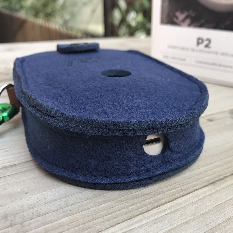 เหมาะสําหรับ B & O BeoPlay P2 ลําโพงบลูทูธเคสป ้ องกันกระเป ๋ าเก ็ บ Felt Audio Storage Bag Digital