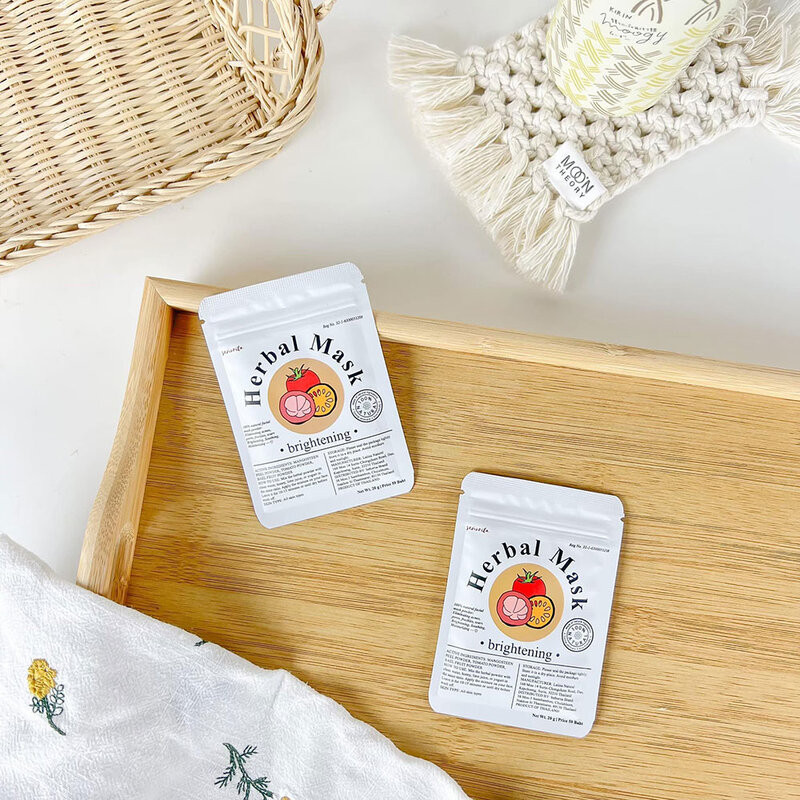 Seno Mask ผงมาสก์หน้าสมุนไพร 20g (Herbal/Veggie/Glowing) - รูปที่ 3