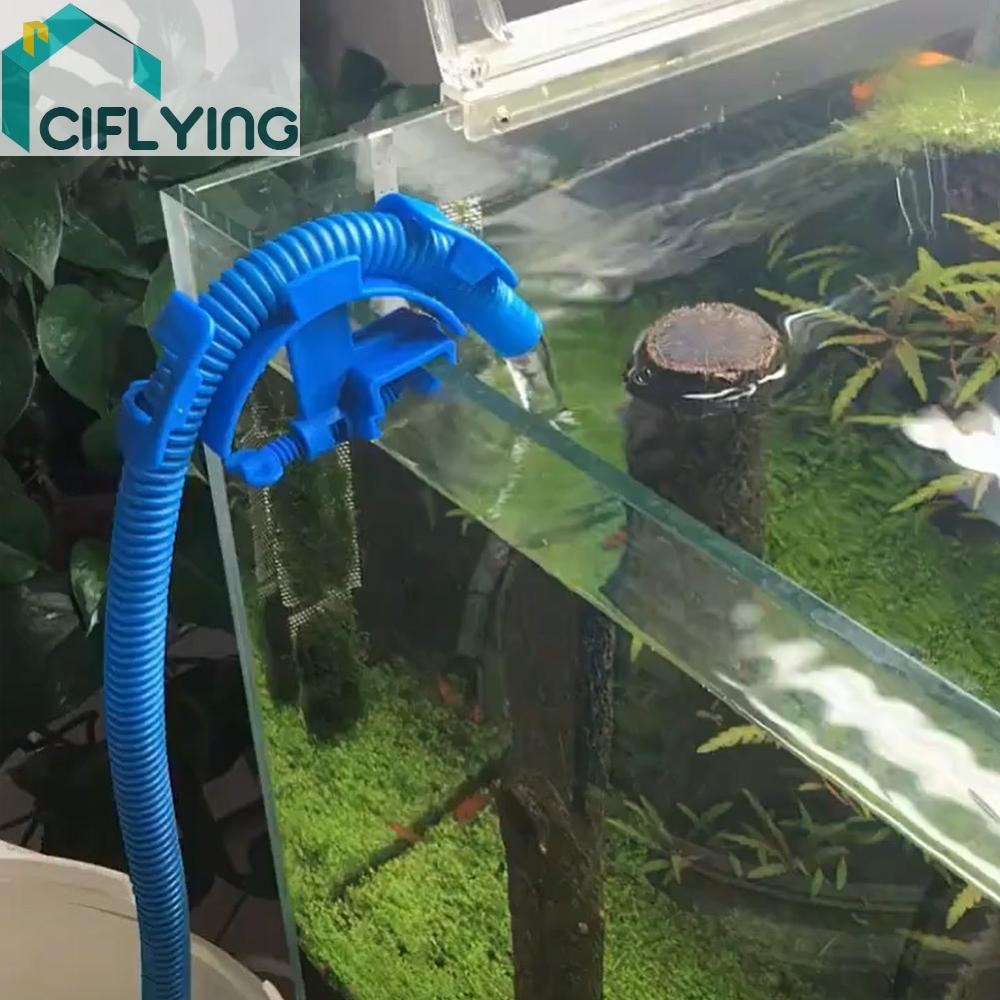 Fish Tank Water Change Fixing Clamp Aquarium Filtration Hose Bracket Clip [Ciflying.th ]