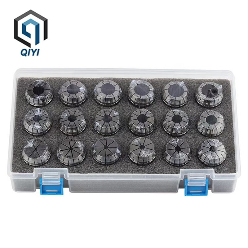 ER11 ER16 ER20 ER25 ER32 ER40 ชุด ER ฤดูใบไม้ผลิ Collet Chuck 0.015 มม.0.008 มม.สําหรับ CNC เครื่องม