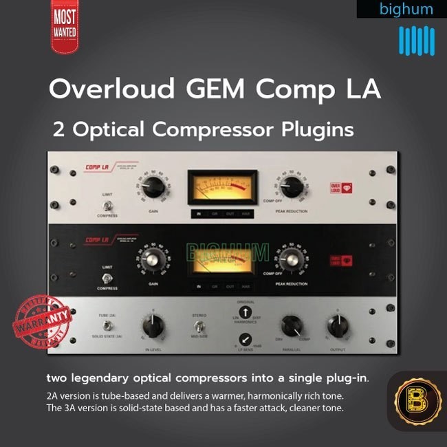 Overloud Gem Comp LA VST | Software windows / Mac