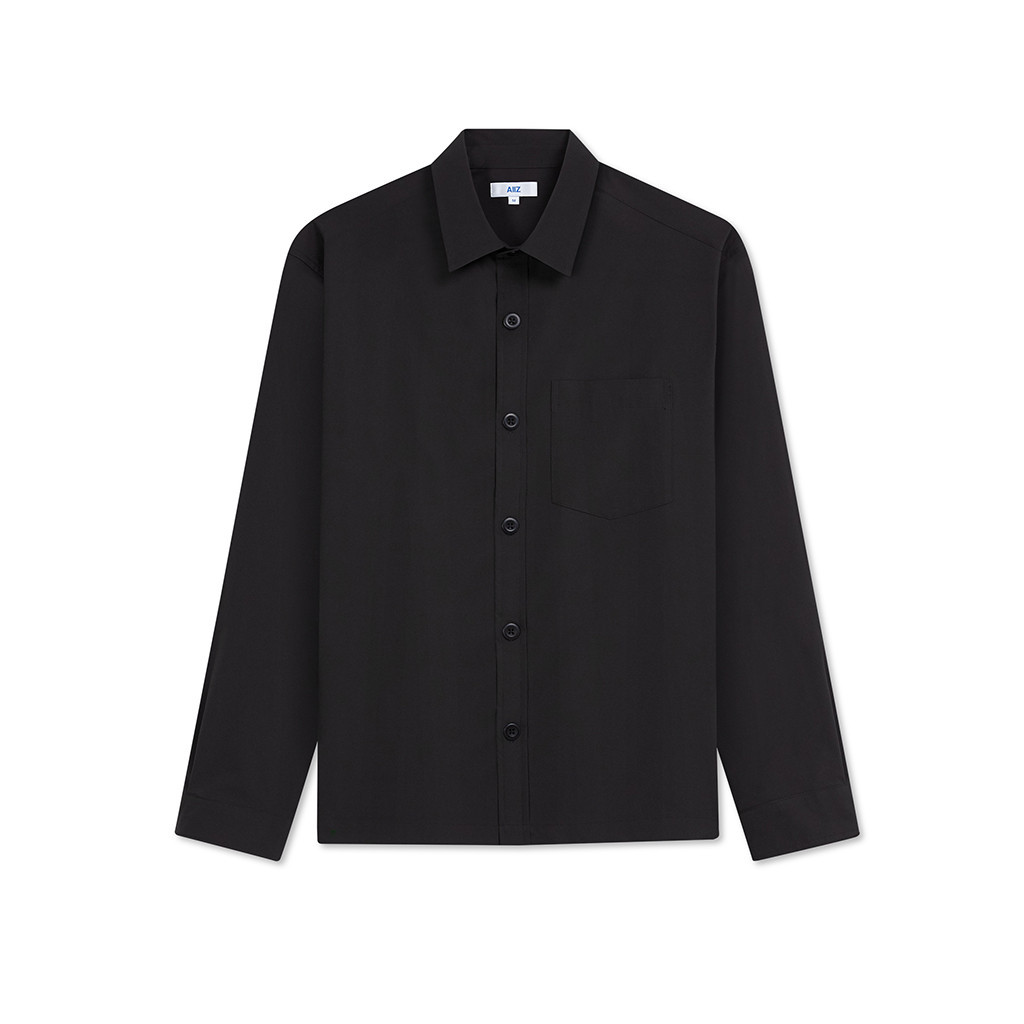 AIIZ (เอ ทู แซด) - เสื้อเชิ้ตผู้ชายแขนยาวทรงหลวม Men's Regular Long Sleeve Shirt