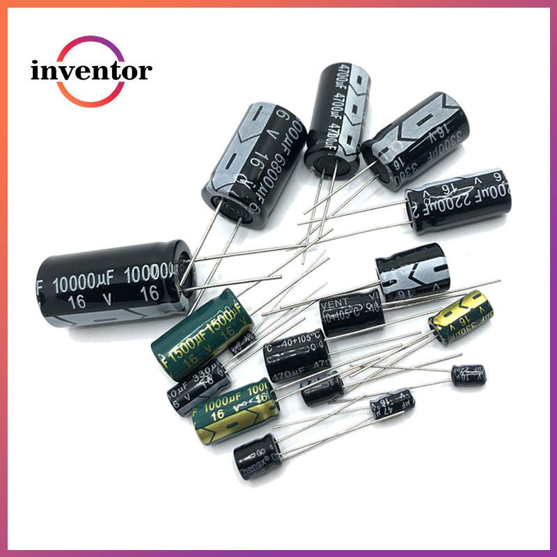 1pcs-50pcs 50V อลูมิเนียม Electrolytic Capacitor 0.1UF 0.22/0.33/0.47UF 1UF 10UF 22UF 33UF 47UF 68UF