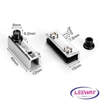 Lee บานพับประตูกระจก ฮาร์ดแวร์เฟอร์นิเจอร์ บานพับกระจกประตูเดียว Cabinets Glass Door Hinges