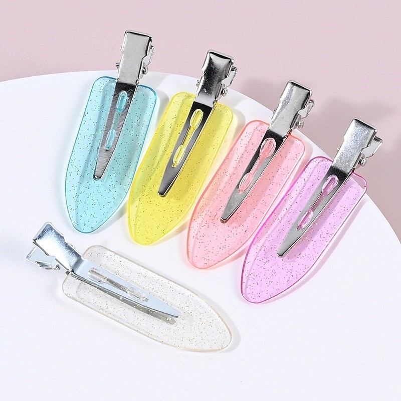 10 ชิ ้ นน ่ ารักการ ์ ตูนเรซิ ่ นผมคลิป DIY ทําด ้ วยมือวัสดุอุปกรณ ์ เสริมแพคเกจวัสดุกาวครีม DIY อุปกรณ ์ เสริม