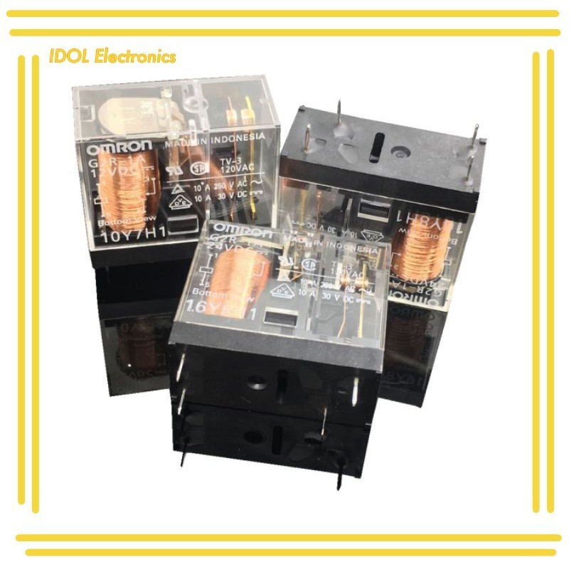 ราคาถูก! G2R-1A-DC12V G2R-1A-DC24v 4ขา