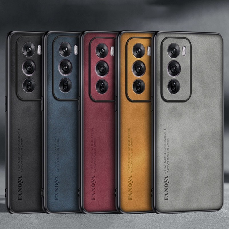 สําหรับ OPPO Reno 12 Pro Reno12 Skinsheep หนังสําหรับ Reno 12 5G Reno 12Pro Matte ซิลิโคนกันชนป ้ องกันเต ็ มรูปแบบ