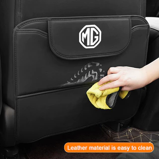 Pu หนังรถที่นั่งปกหลัง Protector Anti Kick Pad สําหรับ MG HS ZS HZ ep MG5 MG3 ev RX5 5 6 อุปกรณ์เสริม