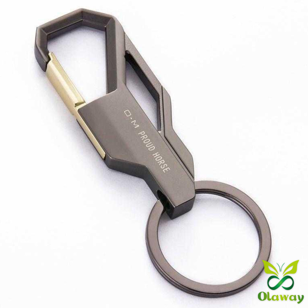 Olaway ที่ล๊อคพวงกุญแจโลหะ สำหรับห้อยงกุญแจ  1 ชิ้น Keychain