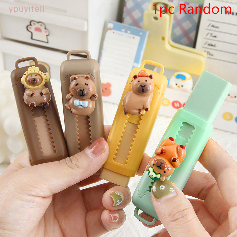 [YPU] Kawaii Office Sketch Supplies ของขวัญสําหรับยางลบเด็กยางลบน่ารักยางลบตลกยาง รอบคอสนัคนนนนนิสัยสท combedก