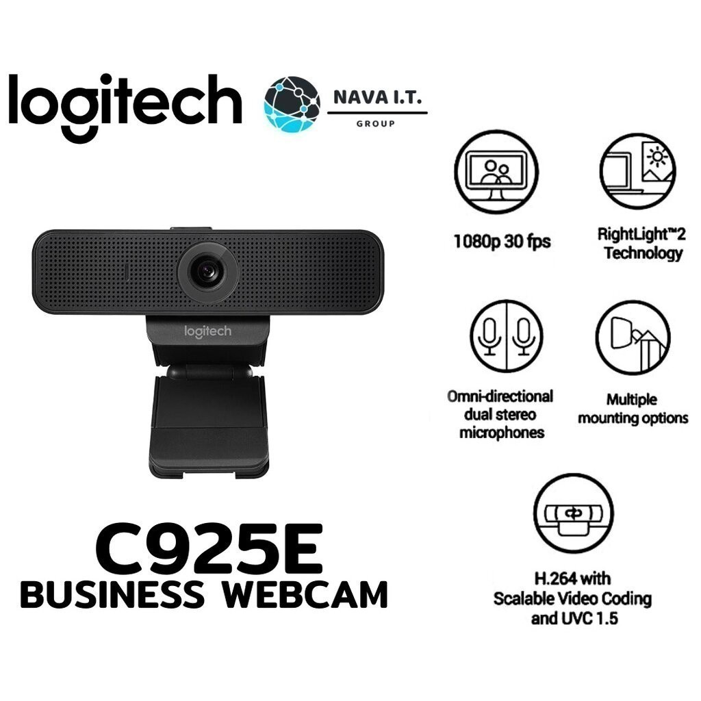 มีส่งด่วน LOGITECH C925E WEBCAM (เว็บแคม) BUSINESS WEBCAMรับประกัน 3 ปี