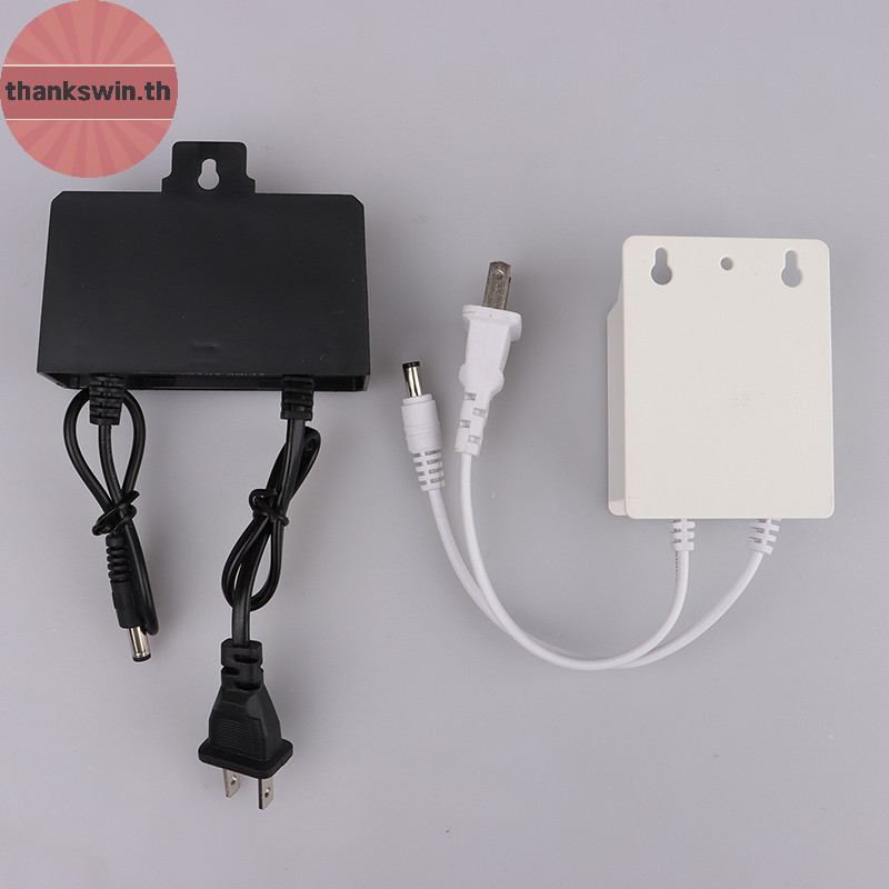 Thankswin 12V 2A 2000ma กล้องวงจรปิดแหล่งจ่ายไฟ adaptor ปลั๊กกันน้ํากลางแจ้ง Charger th