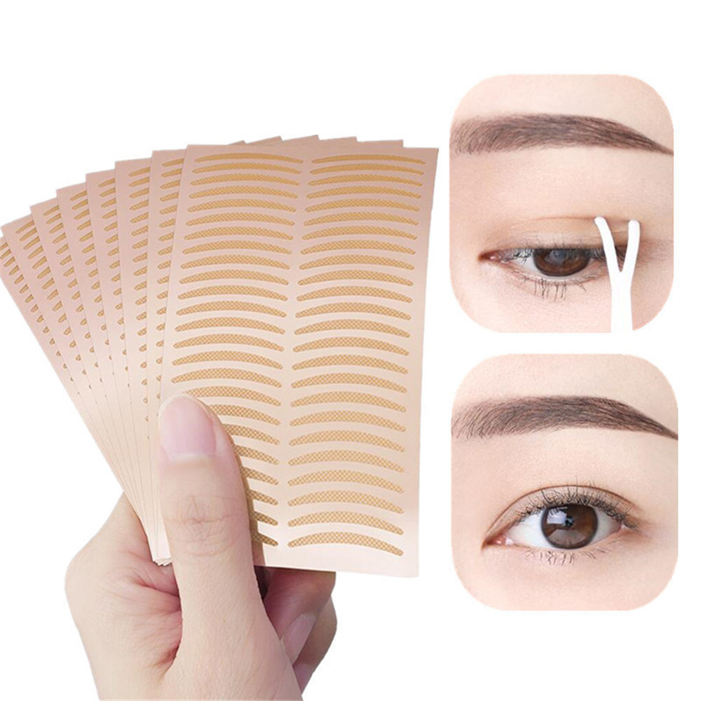 40 ชิ้น/เซ็ต Olive Double Eyelid Patch ที่มองไม่เห็นธรรมชาติความงามตาข่ายเส้นใย Strip จัดแต่งทรงผมครีมลูกไม้ Traceless