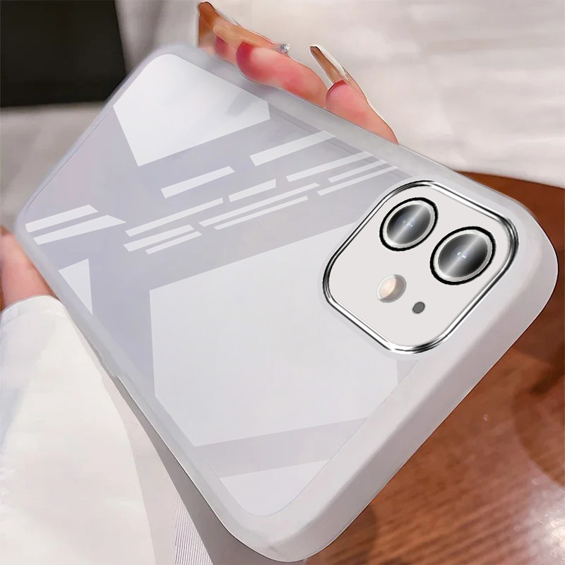 Capa โปร่งใสนุ่มเลนส์ป้องกันกรณีสําหรับ IPhone 11 12 13 Pro Max X XS XR XSMax 7 8 6 6S SE2 SE3 8Plus 7plus