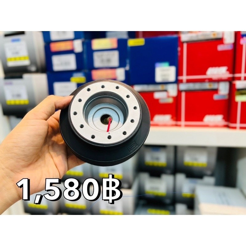 คอพวงมาลัย คอบาง CNC TiSeries Short Hub Steering อลูมิเนียม แข็งแรง ตรงรุ่น Honda Toyota คอ บาง คอแต