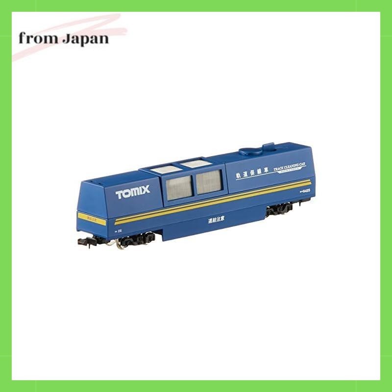 Tomytec TOMIX N Gauge Multi-Rail ทําความสะอาดรถสีฟ้า 6425 รุ่นอุปกรณ์เสริมรถไฟ
