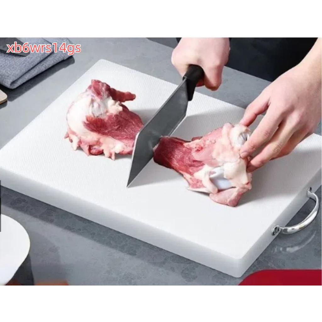 เขียงต้านเชื้อแบคทีเรียป้องกันโรคราน้ำค้างในครัวเรือนเขียงอาหารเกรด PE กันลื่น