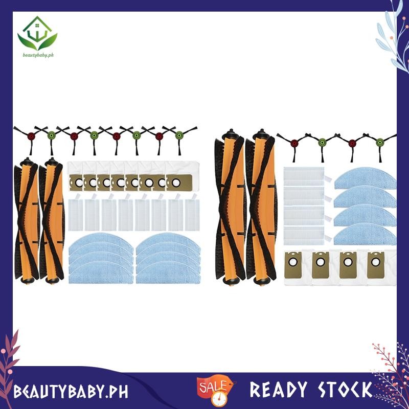 [beautybaby.ph] สําหรับ Lydsto G2 / G2D หุ่นยนต์สูญญากาศเปลี่ยนหลักแปรงด้านข้าง HEPA Filter Mop Pad 