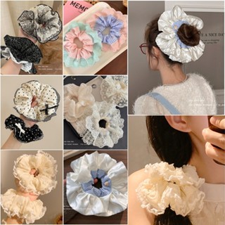 เอ็กซ์ตร้าครีมซาตินลูกไม้บัลเล่ต์สไตล์สีฟ้าลายขนาดใหญ่ลําไส้…