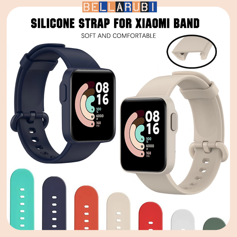 สายซิลิโคน for Redmi Watch 2 / 2 Lite / Mi Watch Lite 1 2 สร้อยข้อมือกีฬานุ่ม for Mi Poco Watch
