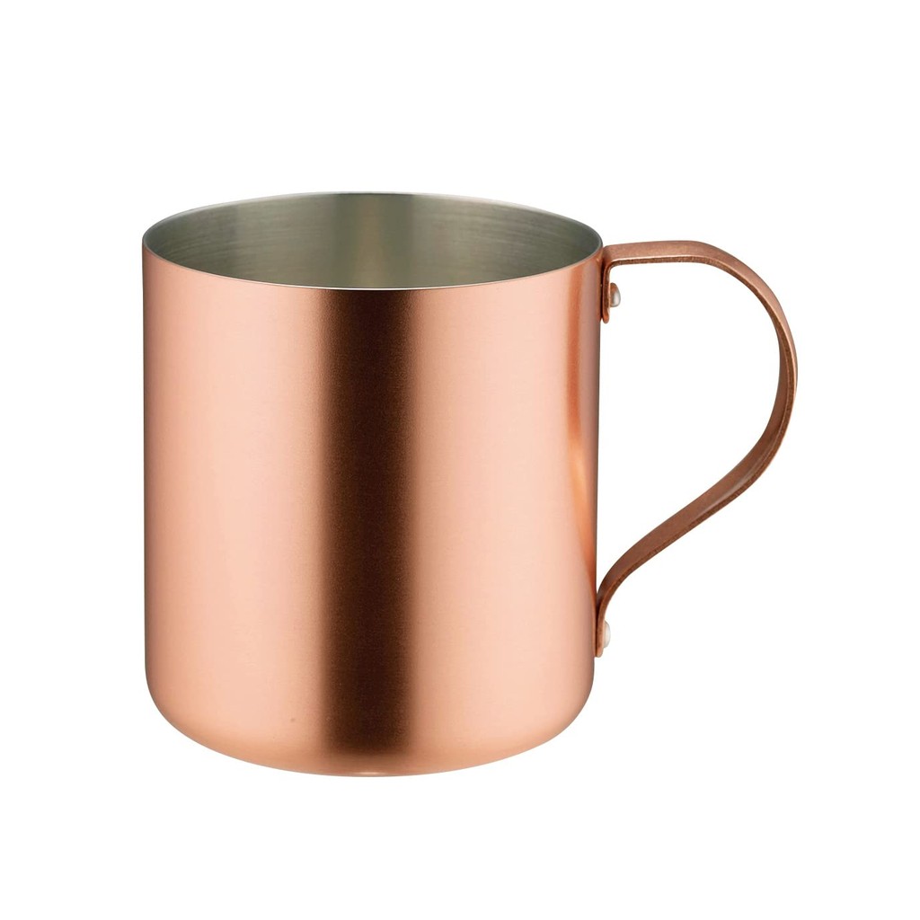 Hashigane Metal Pure Copper Mug 300cc Matte HK-5