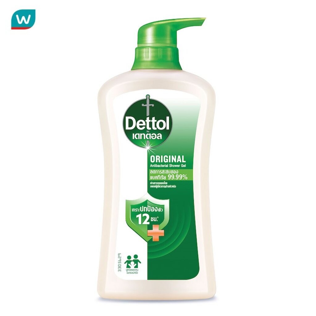 Dettol เดทตอล เจลอาบน้ำ ออริจินัล แอนตี้แบคทีเรีย 450 กรัม