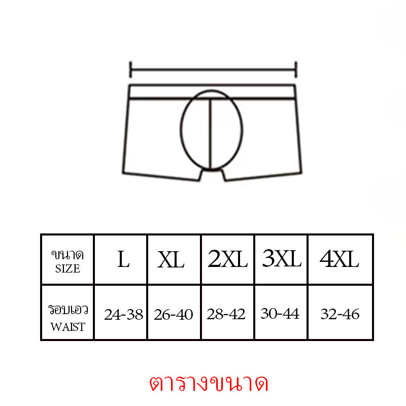 HELLO แถบ กางเกงในบ็อกเซอร์  กางเกงในผู้ชายขาสั้น กางเกงใน เนื้อผ้านิ่ม สวมใส่สบาย สบาย ระบายอากาศได้ดี Boxer พร้อมส่ง