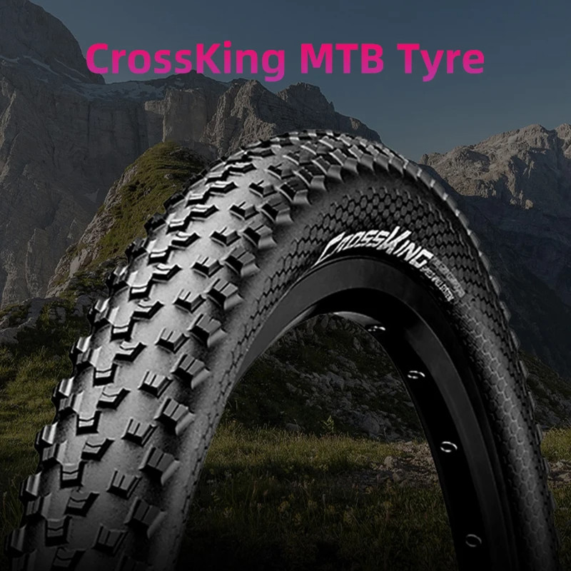 Continental Cross King 29x2.2 ยางลวดเหล็ก MTB180TPI Mountain จักรยาน ShieldWall ระบบ Non-พับ Tyre
