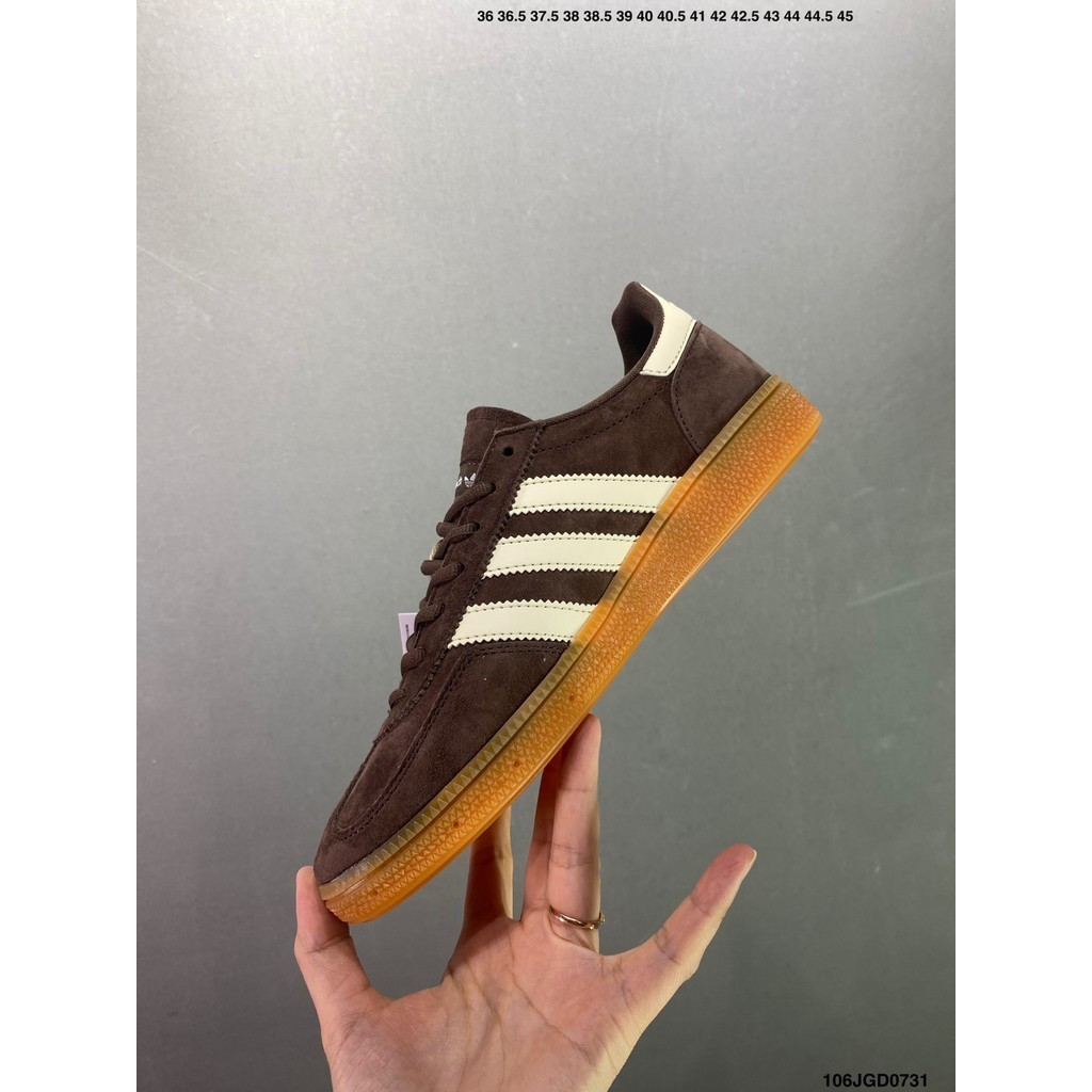 Sporty & Rich x Adidas Originals handball spzl handball athlete Series All-Match รองเท้าผ้าใบกีฬาลำลอง