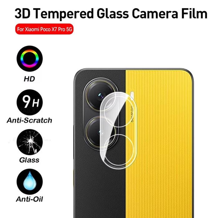 POCO X7 5G / X7 PRO 5G TEMPERED GLASS CAMERA LENS PROTECTOR