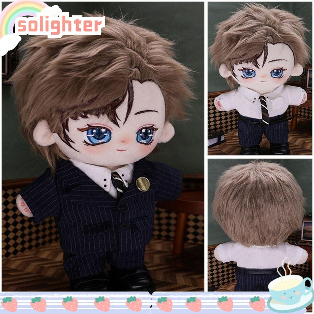 Solighter เสื้อผ้าตุ๊กตาตุ๊กตาอุปกรณ์เสริมแฟชั่นสูทสําหรับตุ๊กตาไอดอลตุ๊กตาเสื้อกางเกง