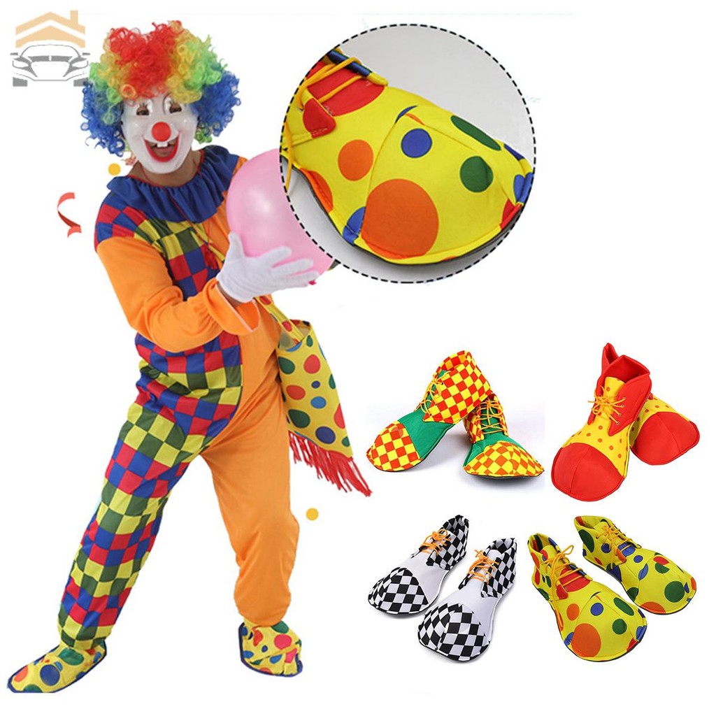 Clown รองเท้า Clown เครื่องแต่งกายรองเท้า Clown เครื่องแต่งกาย Props ตลกพรหมเครื่องแต่งกาย Clown Bri